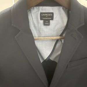 Boys' Thompson suit jacket in flex chino